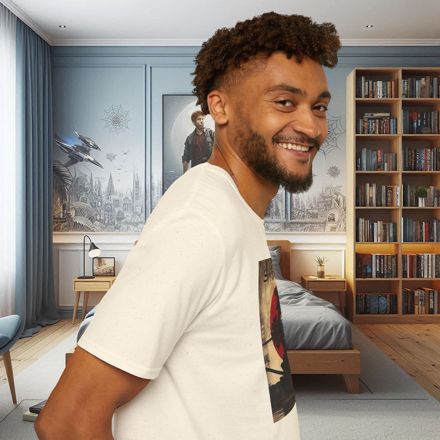 Vintage Samurai Shogun Graphic T-Shirt