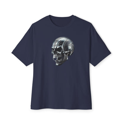 Gothic Metal Vampire Skull Unisex Tee