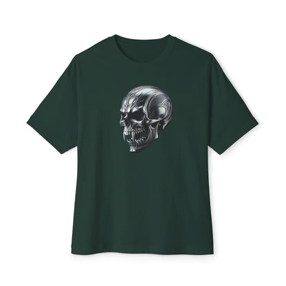 Gothic Metal Vampire Skull Unisex Tee