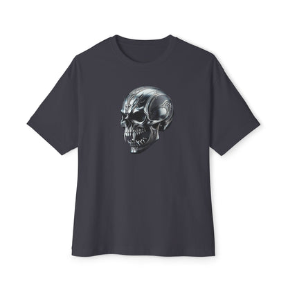 Gothic Metal Vampire Skull Unisex Tee