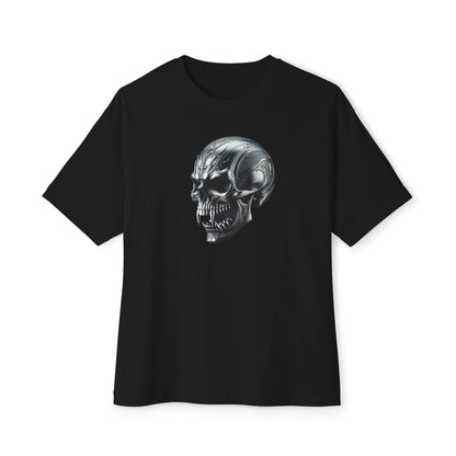 Gothic Metal Vampire Skull Unisex Tee