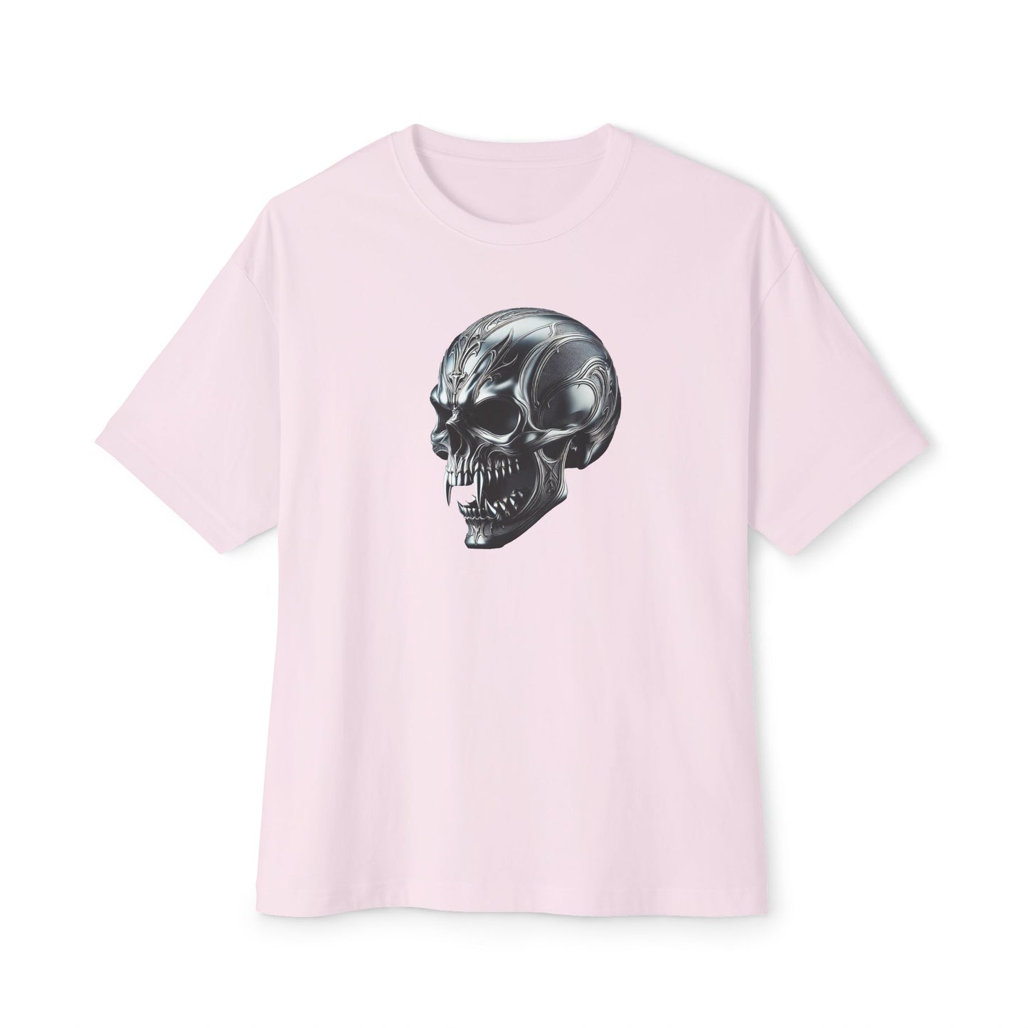 Gothic Metal Vampire Skull Unisex Tee