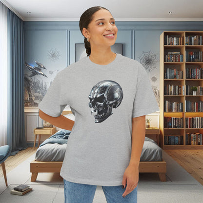 Gothic Metal Vampire Skull Unisex Tee