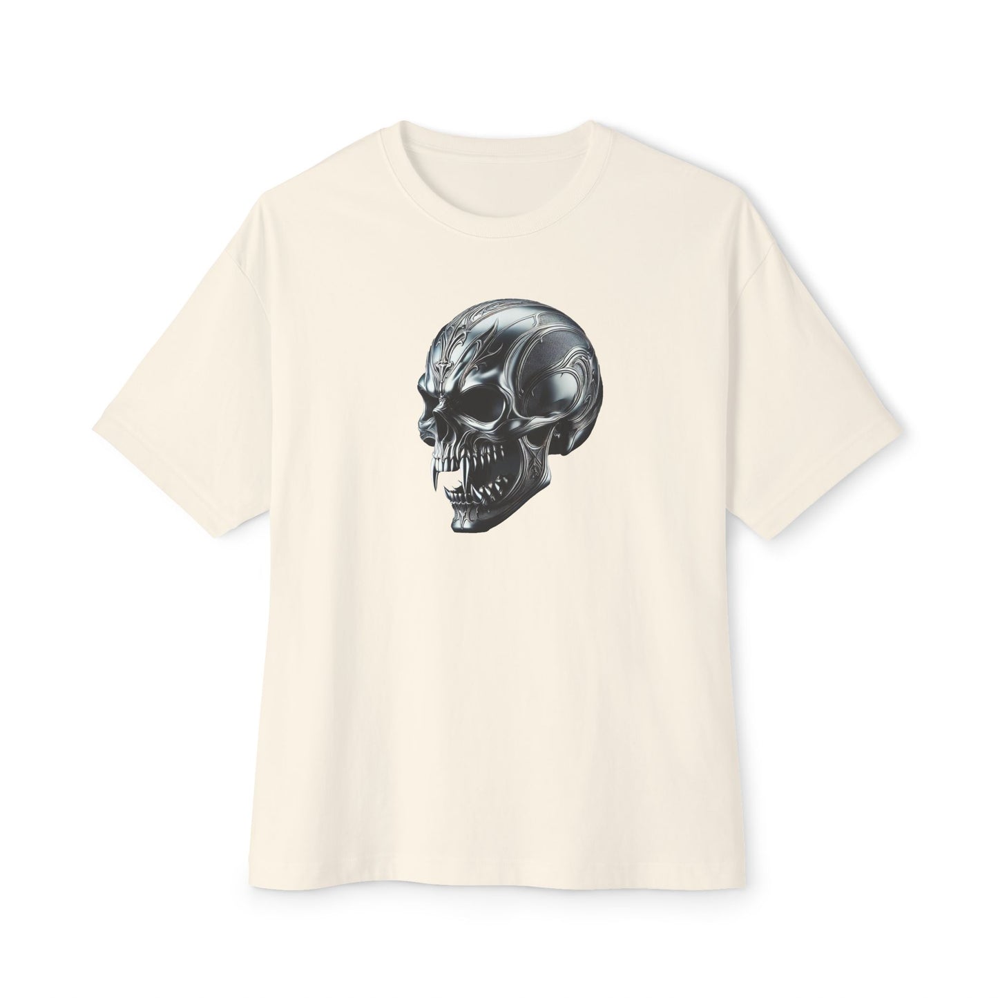 Gothic Metal Vampire Skull Unisex Tee